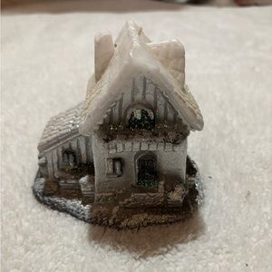 Candle Snowy Home